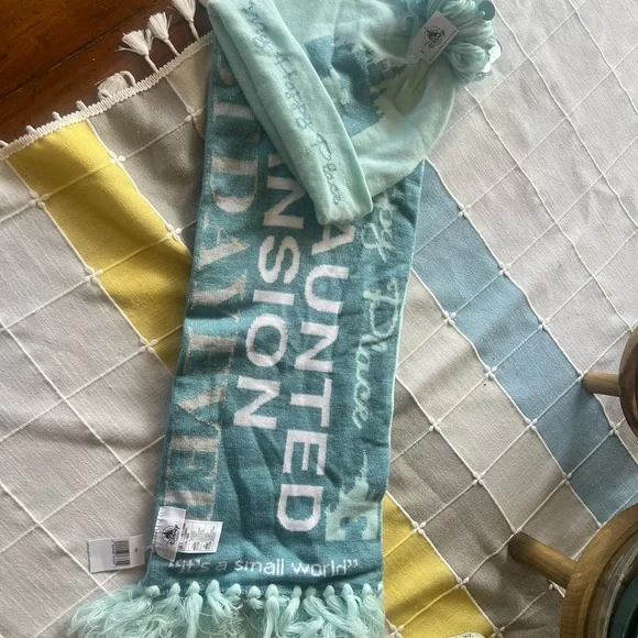 Disney Parks Scarf & Hat Set NWT - Picture 3 of 7